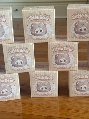 Yooki Little Bear Plush Blind Boxes - set of 12 sealed.